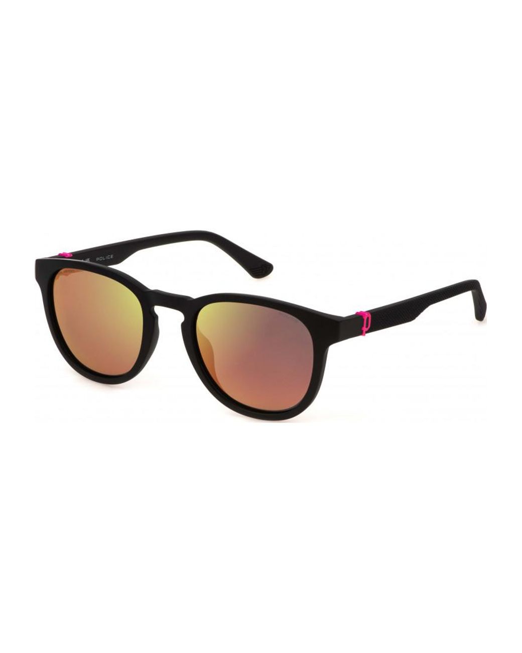 Police Brown Splf60-53U28X Splf60 53 53U28X Sunglasses for men