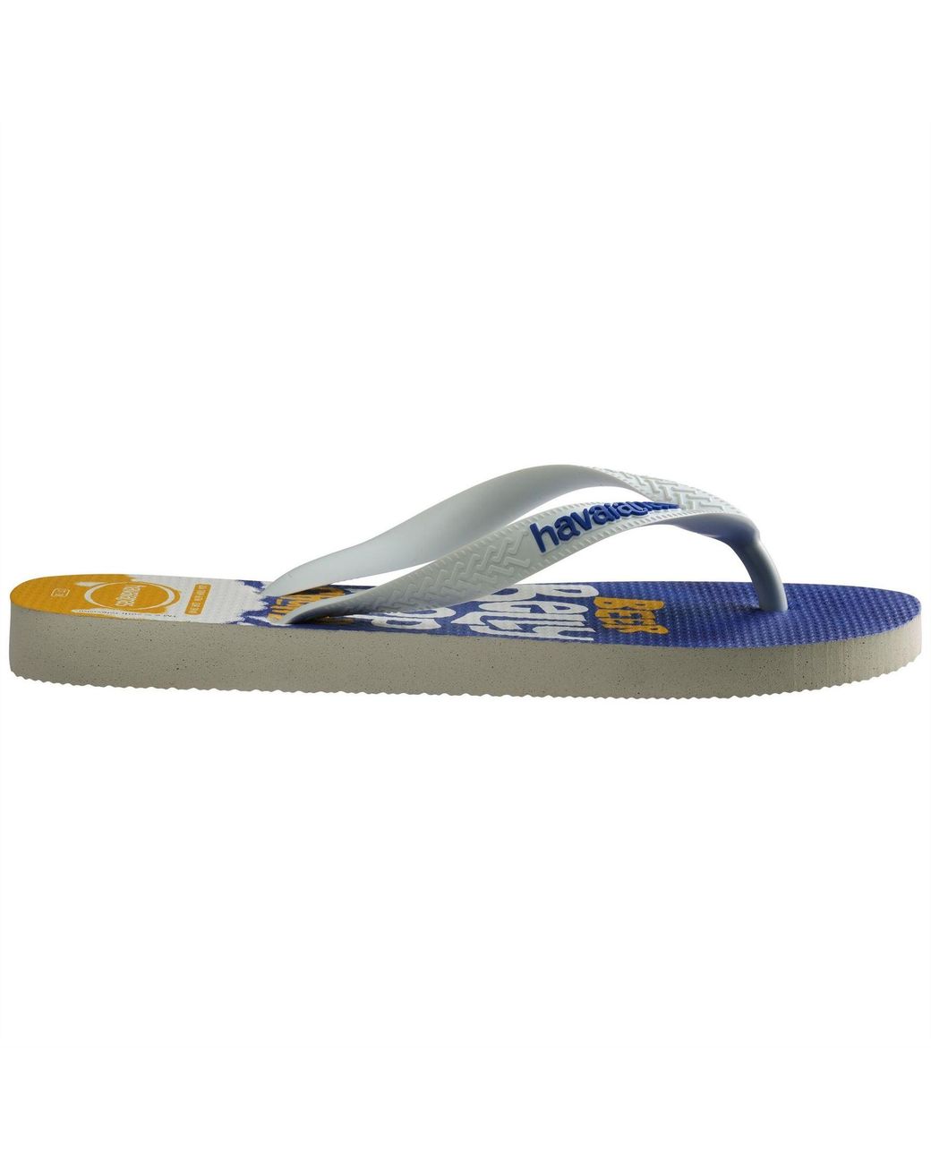 Havaianas Blue Simpson Cartoon Print Flip Flop Sandals