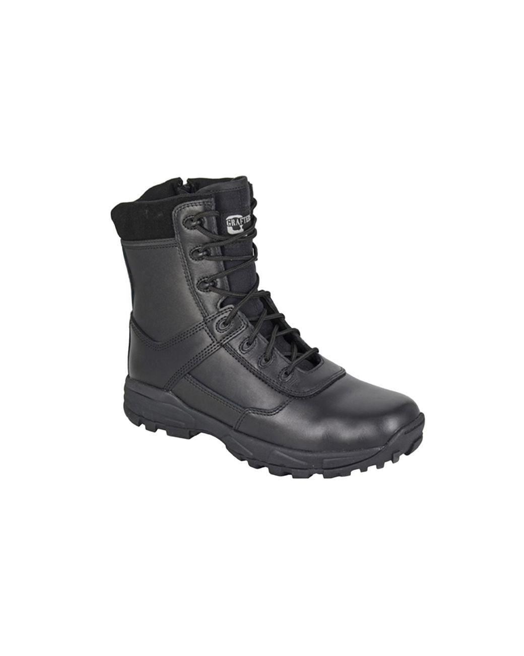 Grafters Black Tiger Combat Boots for men