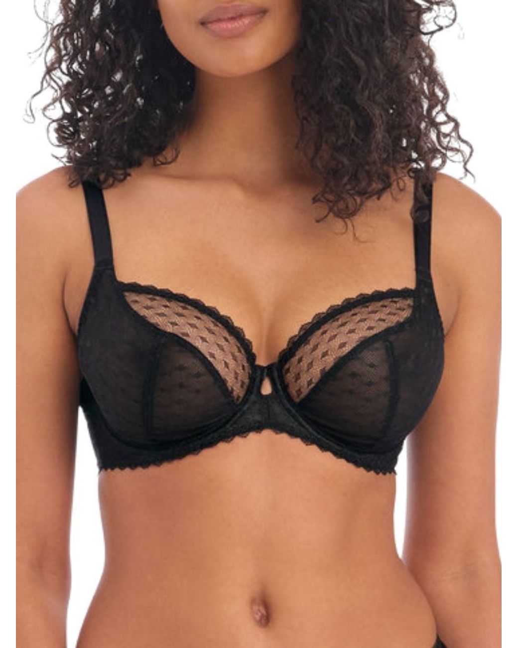 Freya Black Signature Plunge Bra
