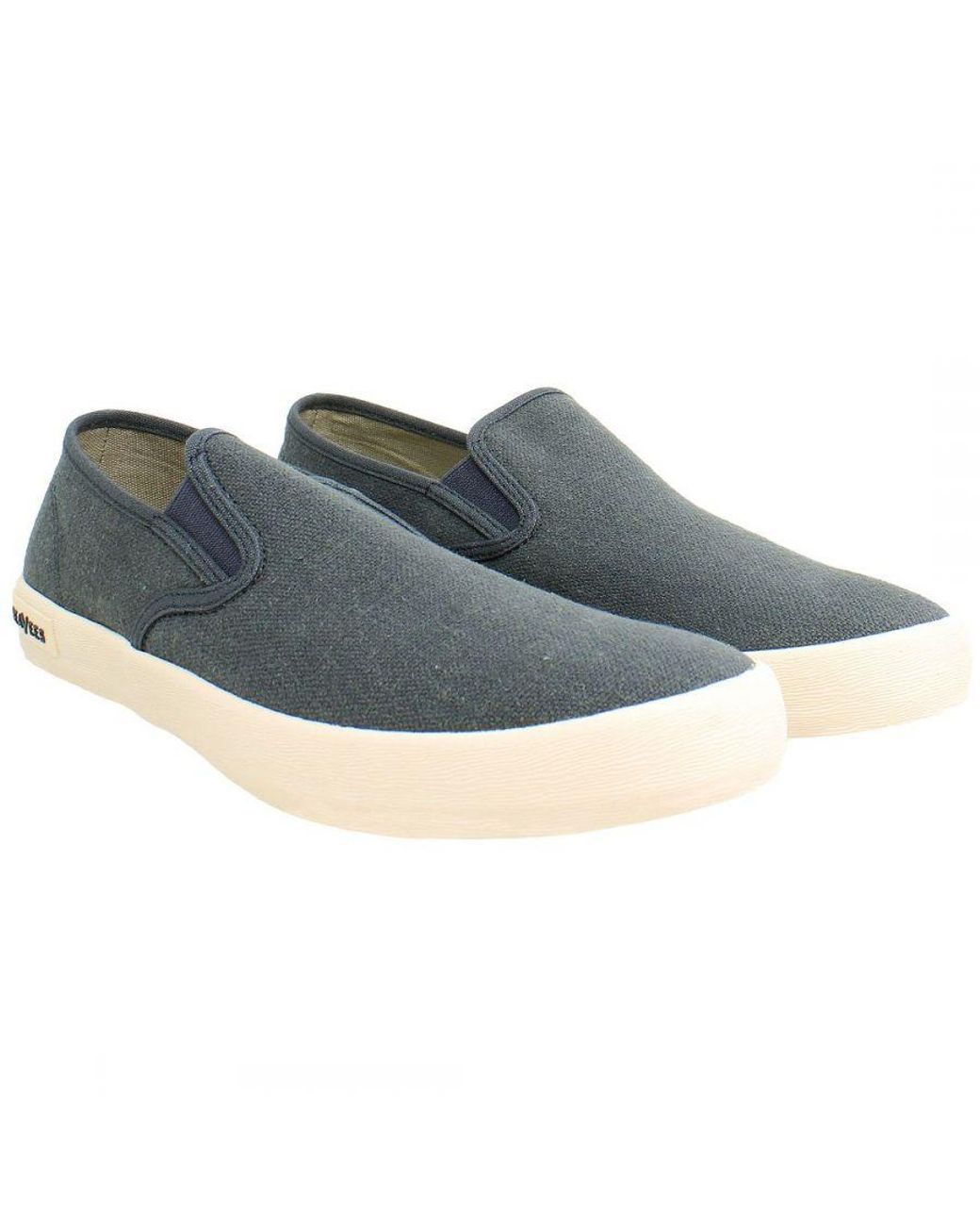 Seavees Blue Baja Standard Plimsolls Canvas (Archived) for men