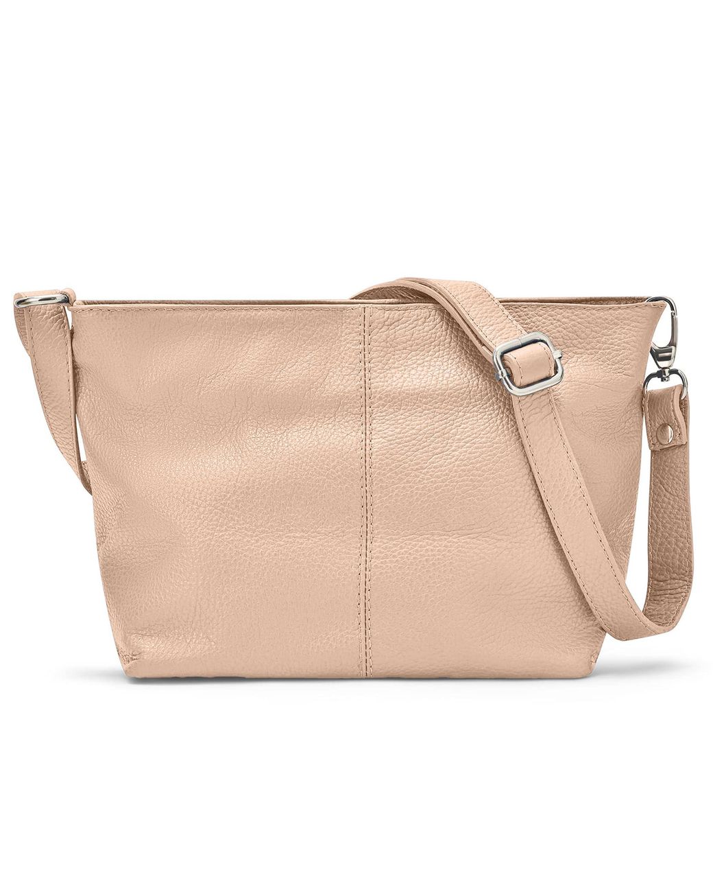 Woodland Leathers Natural Italian Leather Handbag Shoulder Bag