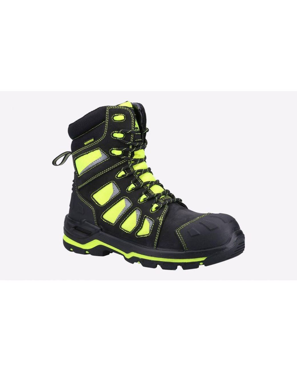 Amblers Safety Black Beacon Waterproof Boot for men