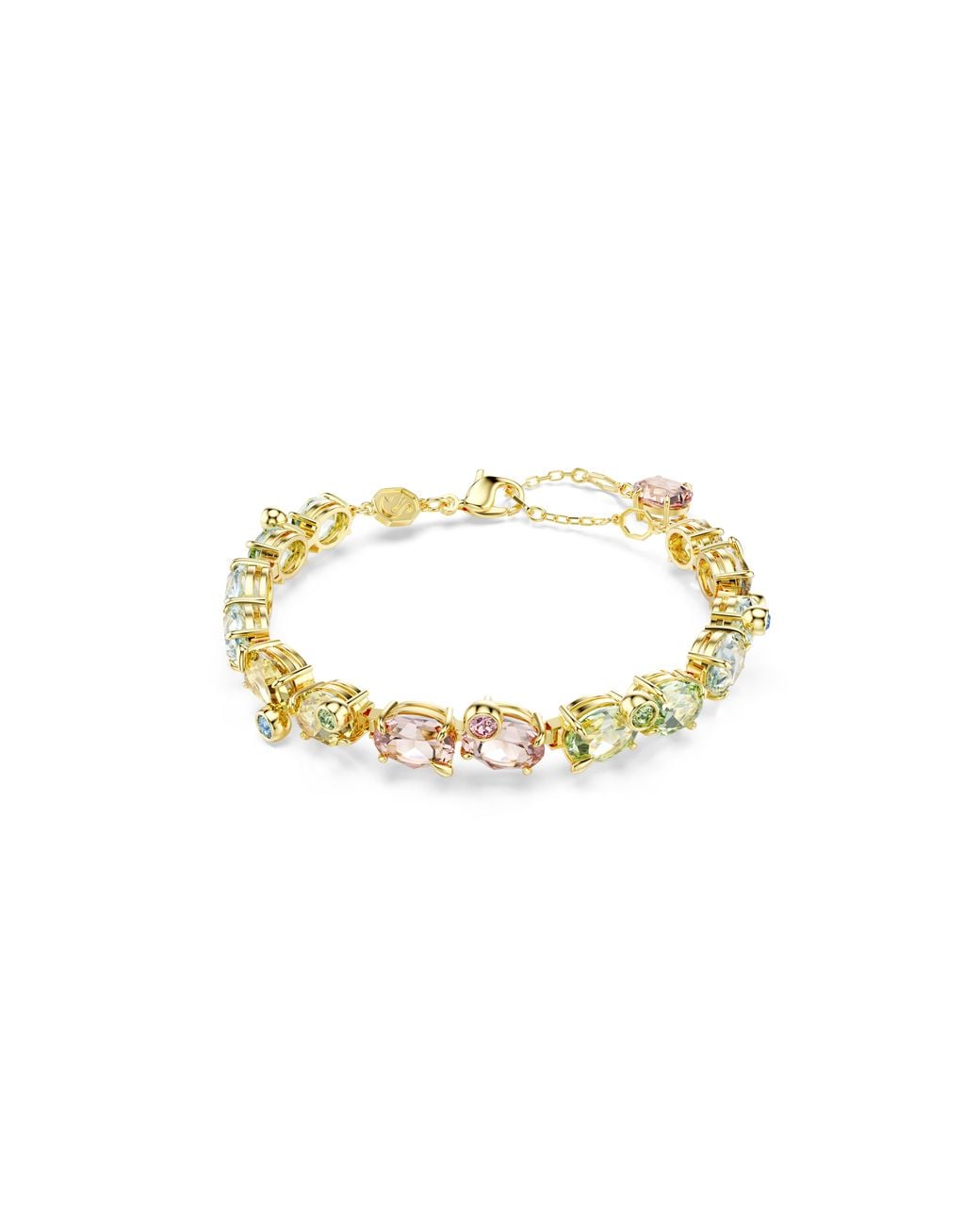 Swarovski Metallic 'Gema' Plated Metal Bracelet