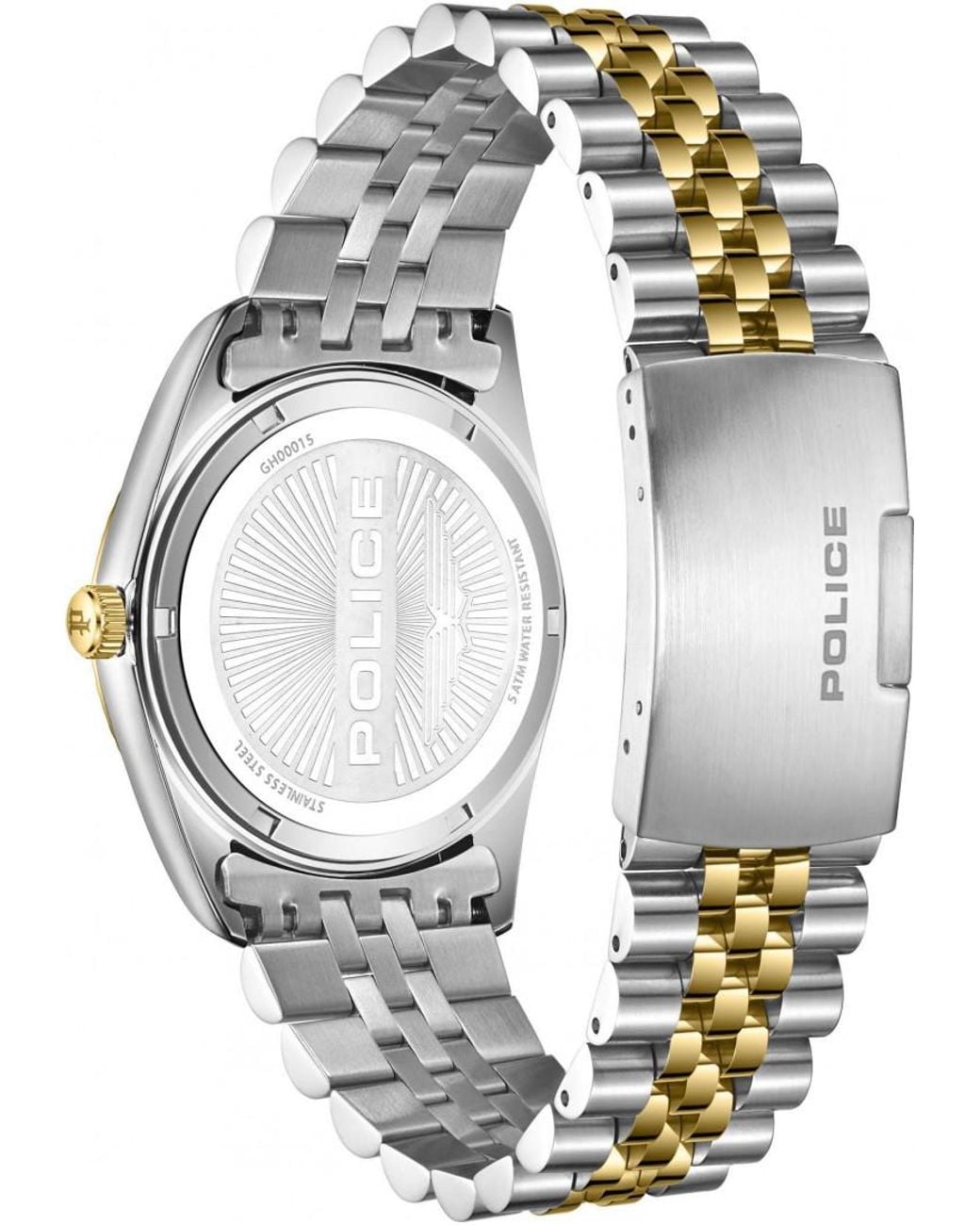 Police Metallic Pewgh0001502 Stria Watch for men