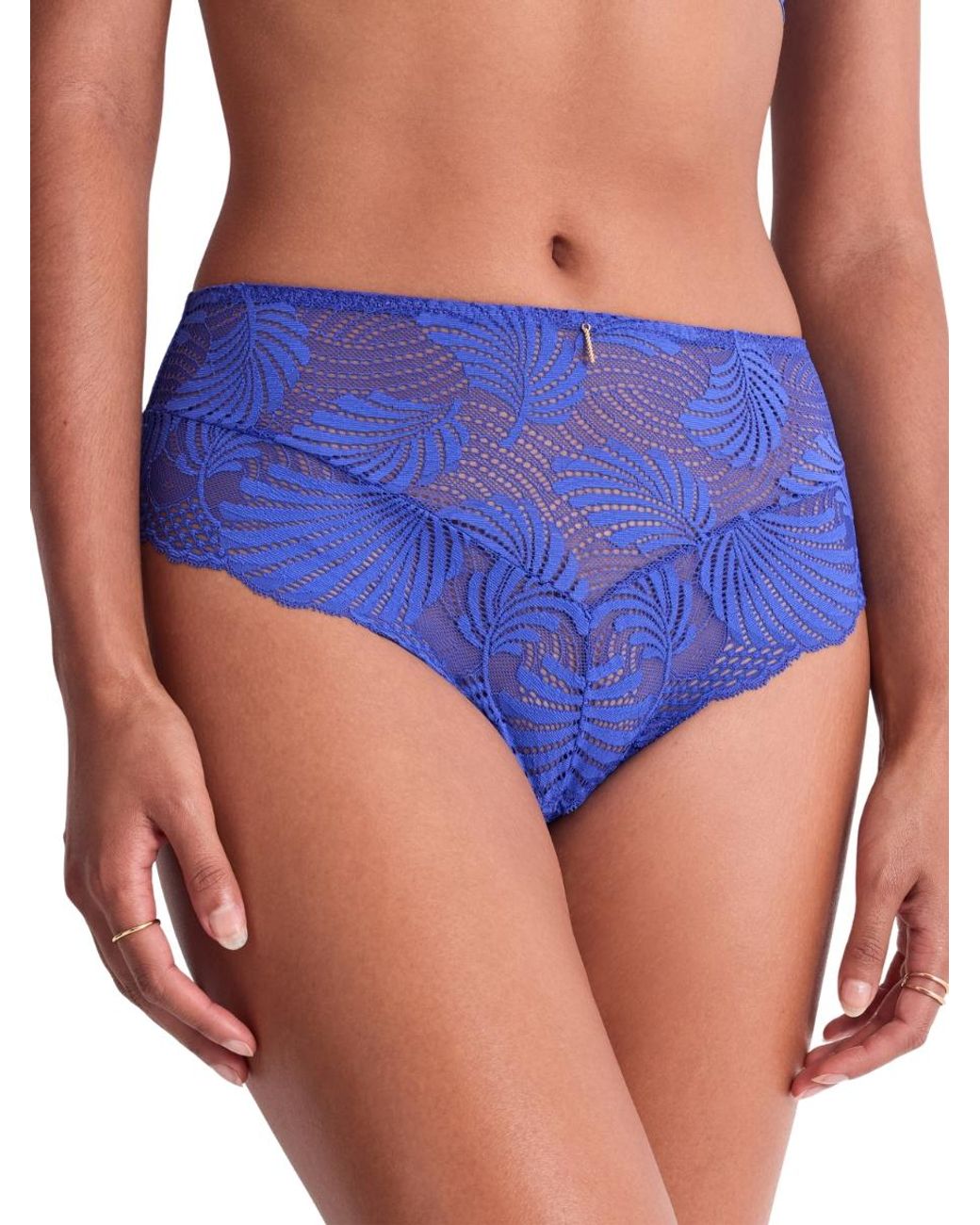 Aubade Blue Rhythm Of Desire High Waist Brief