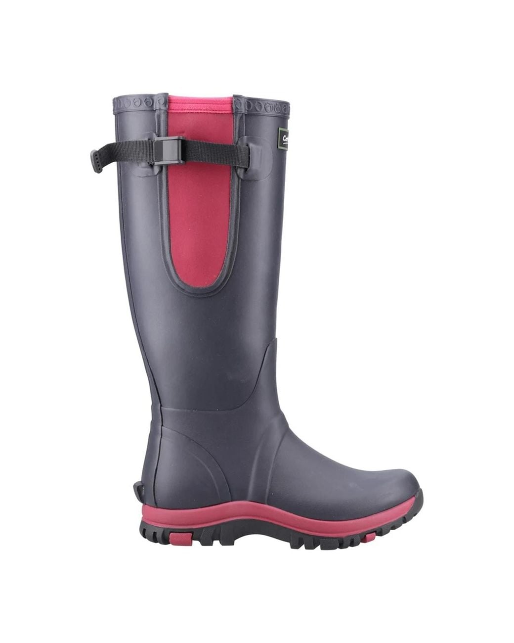 Cotswold Blue Ladies Milton Adjustable Wellington Boots