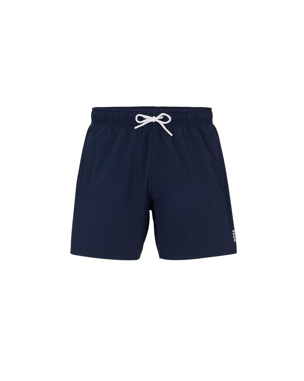 Boss Blue Iconic Swim Short Polypropylene for men