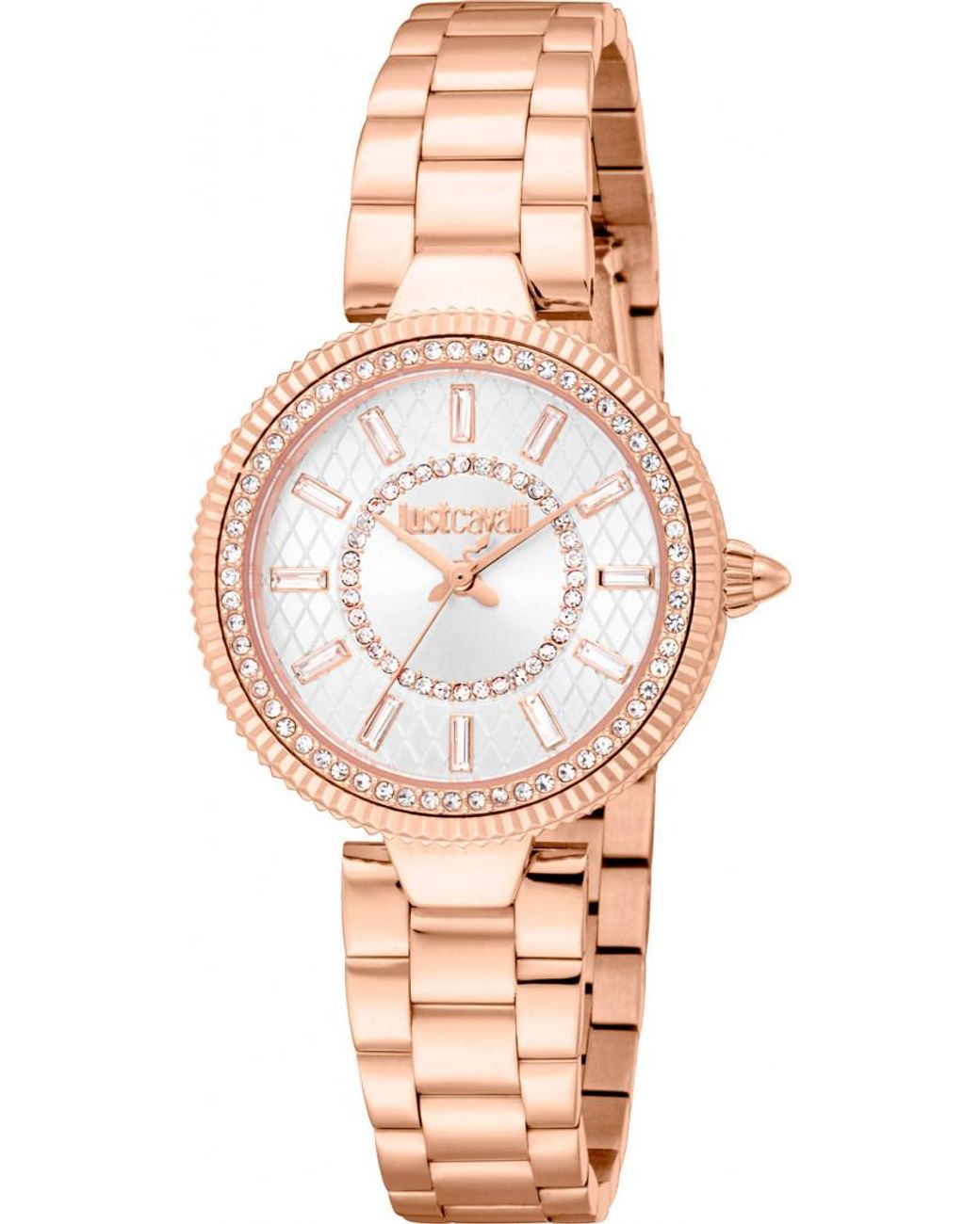 Just Cavalli Metallic Jc1L308M0075 Ladies Glam Chic Ostentatious Watch