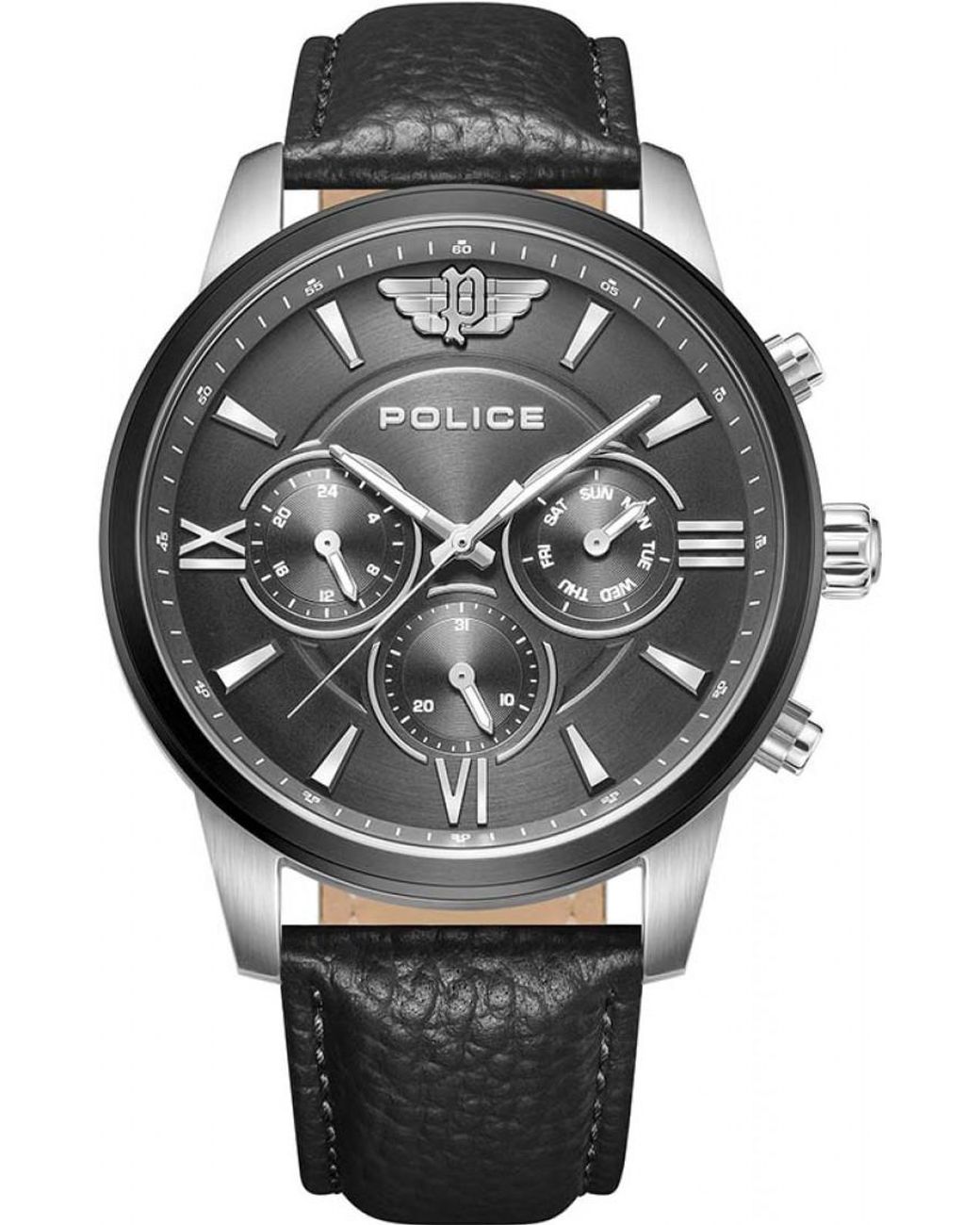 Police Gray Pewgf0040440 Avondale Ii Watch for men