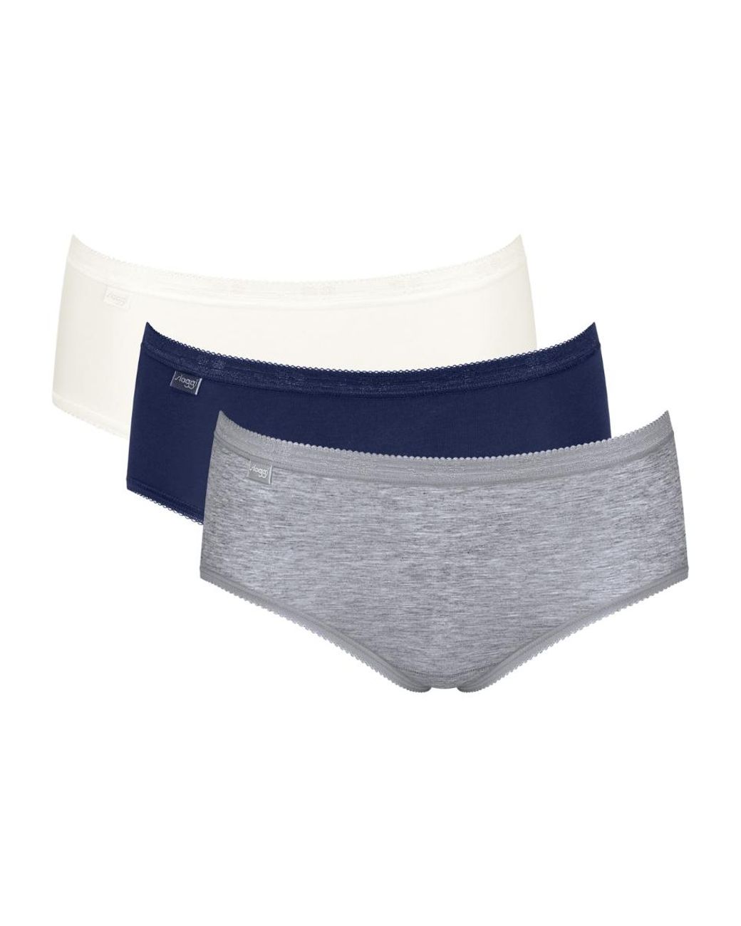 Sloggi Blue Basic+ Midi 3 Pack Briefs