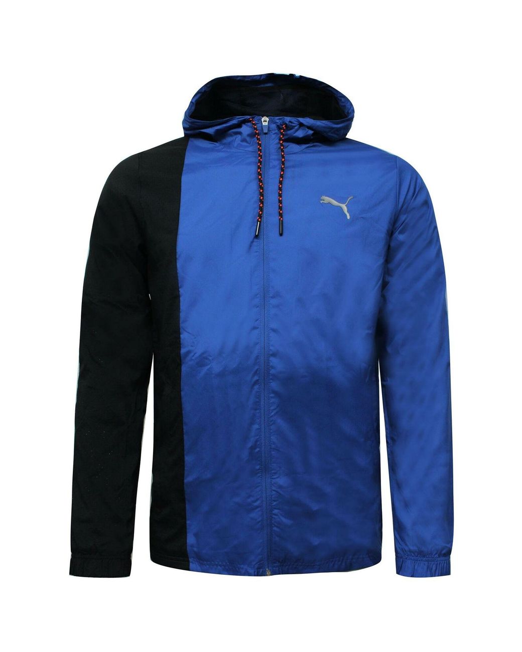 PUMA Blue Collective Woven Jacket Hooded Windbreaker 518384 02 Textile for men