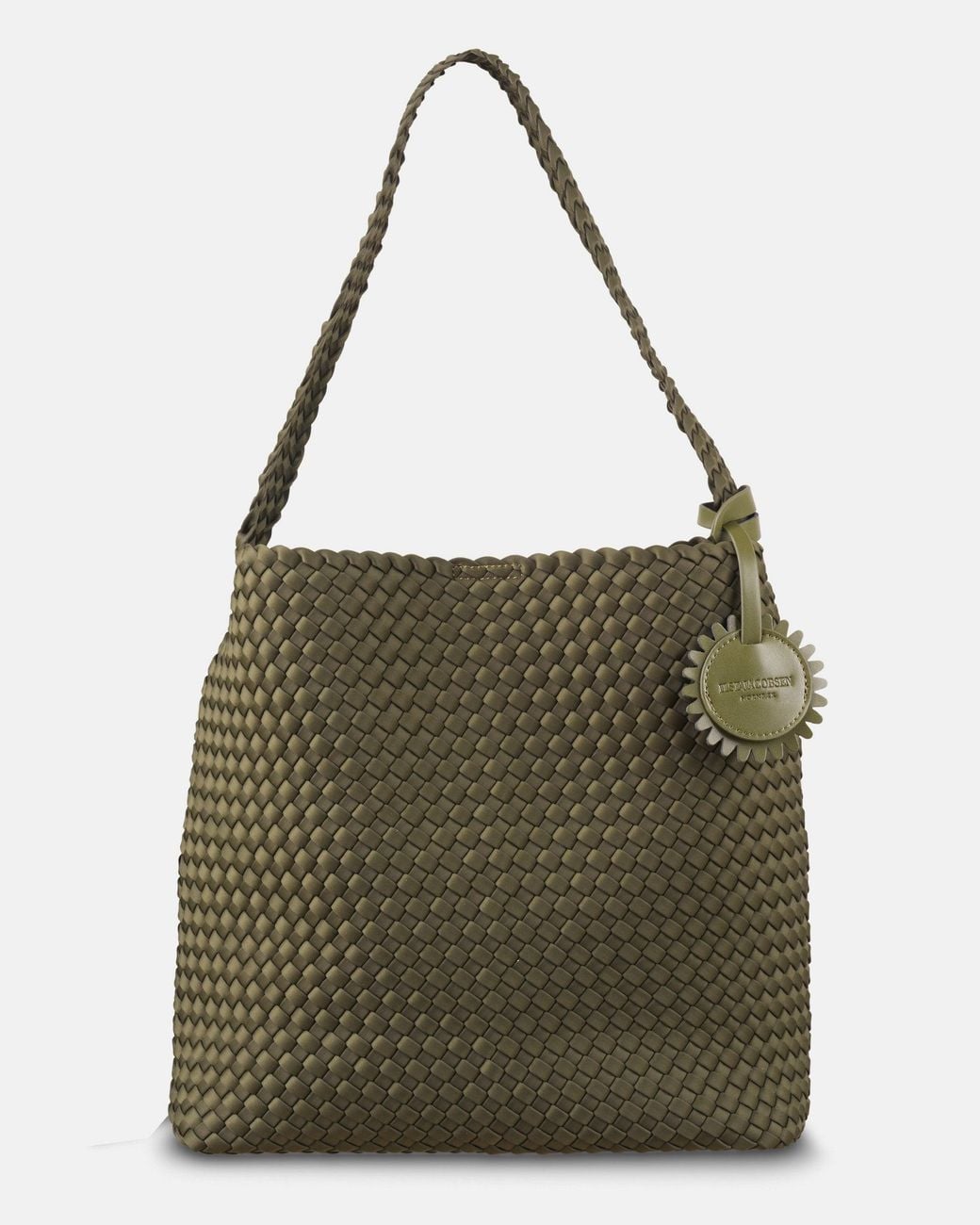 Ilse Jacobsen Pink Logo Detail Tote Bag