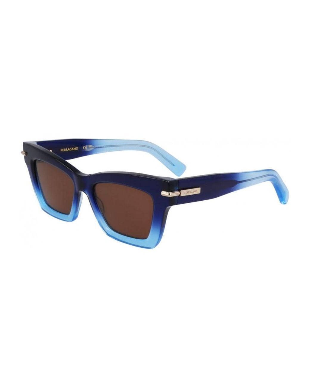 Ferragamo Blue Sf2031S 52 415 Sunglasses
