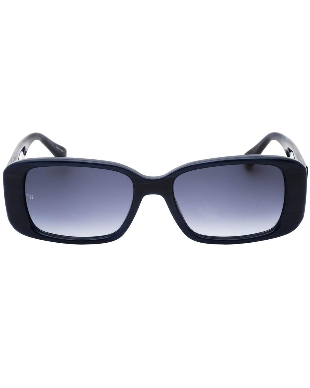 Tommy Hilfiger Blue Dark Sf Lens Marble Sunglasses