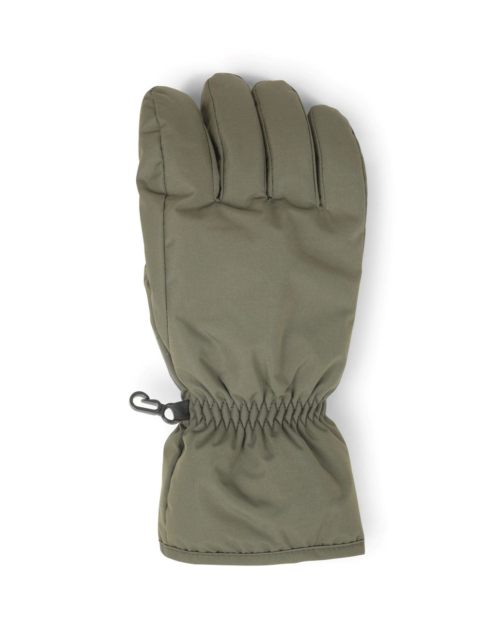 Mountain Warehouse Green Ski Gloves Warm Snowproof Water Resistant Textured Palm Winter Mittens for men