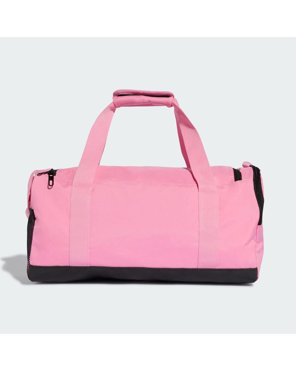 Adidas Pink Linear Duffel Bag Small