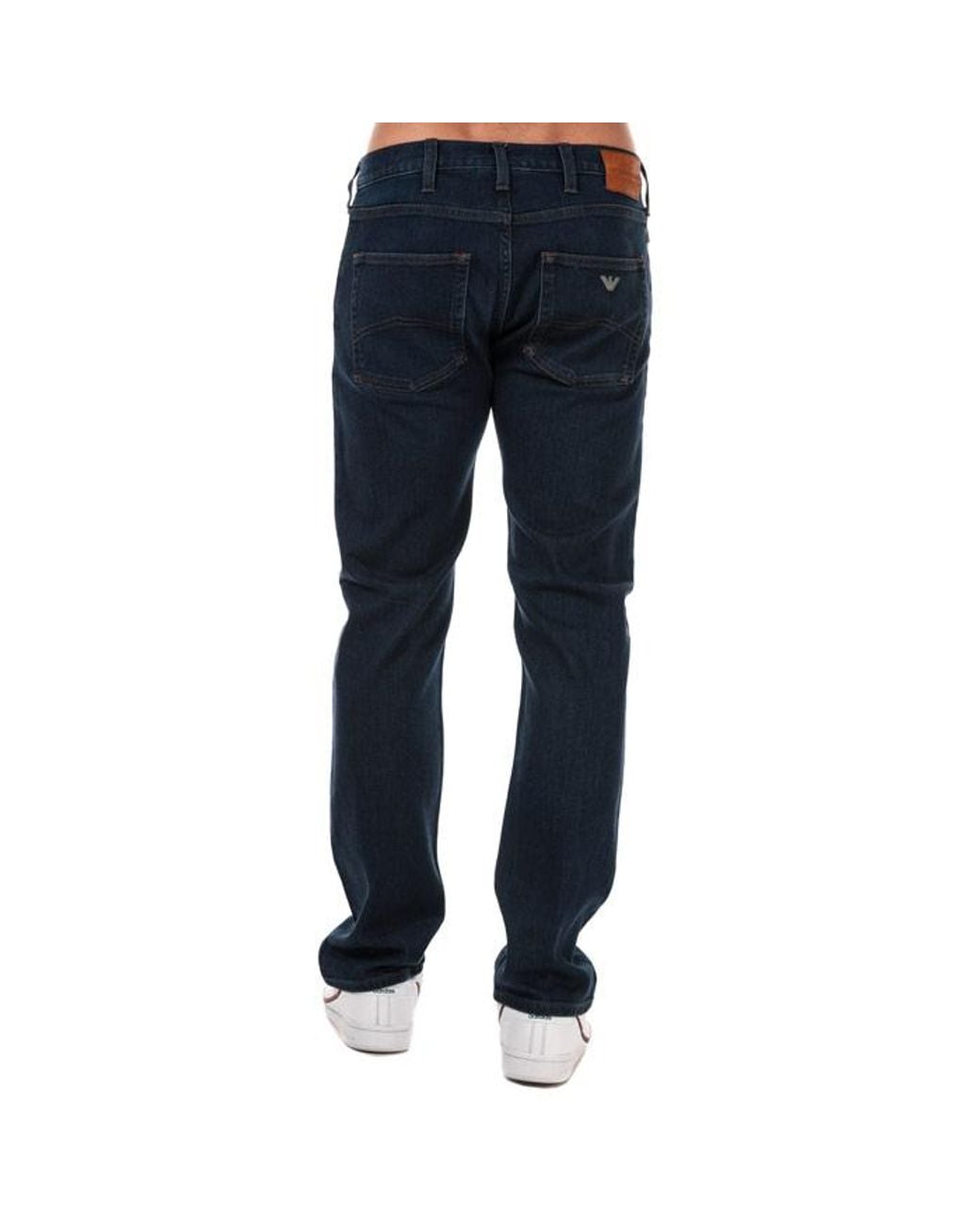 Armani Blue J45 Slim Fit Jeans for men
