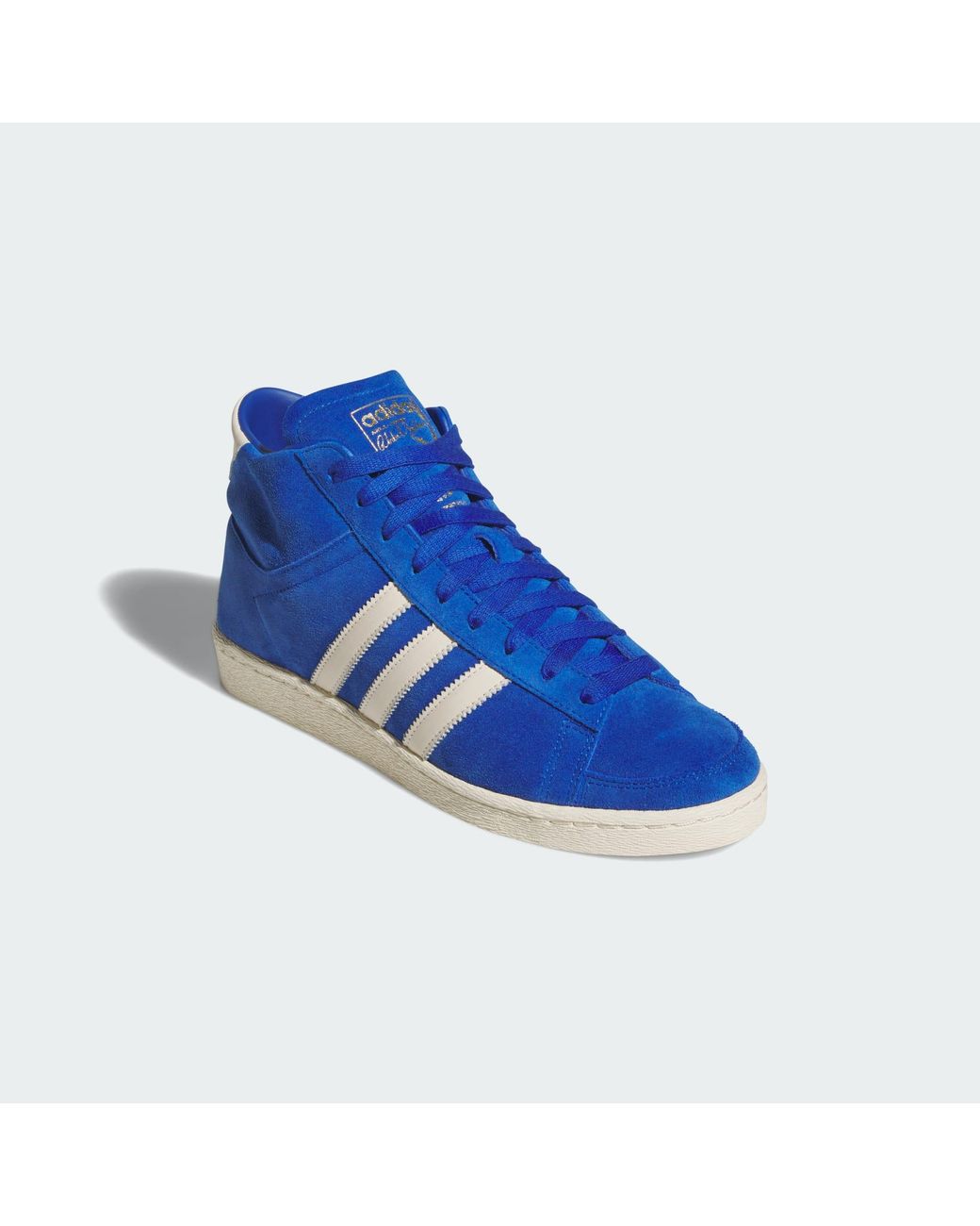 Adidas Originals Blue Jabbar High Top Shoes