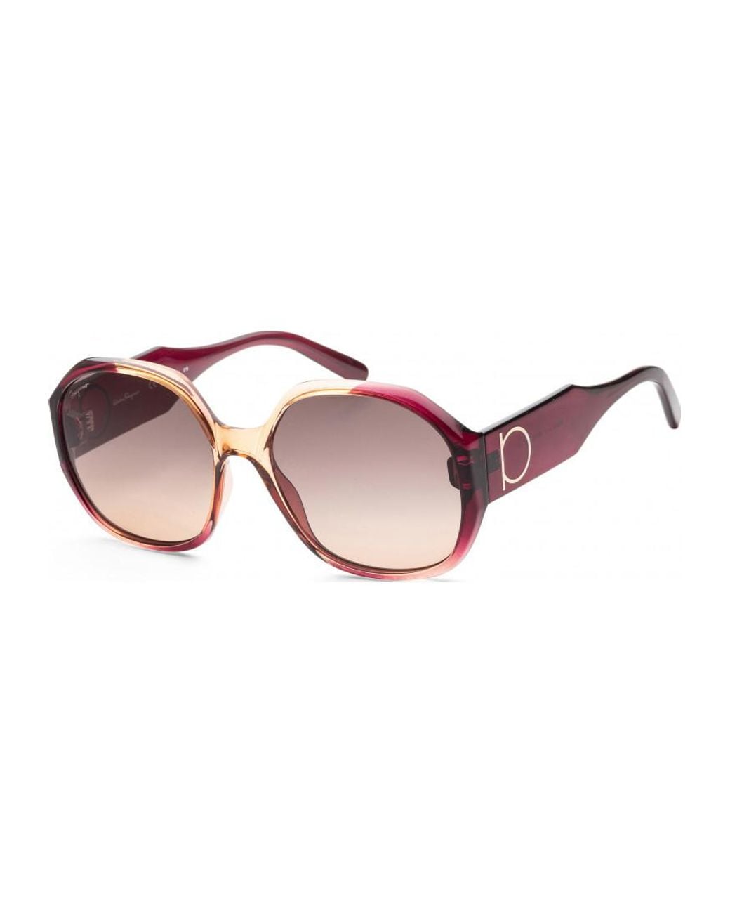 Ferragamo Pink Sf943S 60 6018212 Fashion Sunglasses