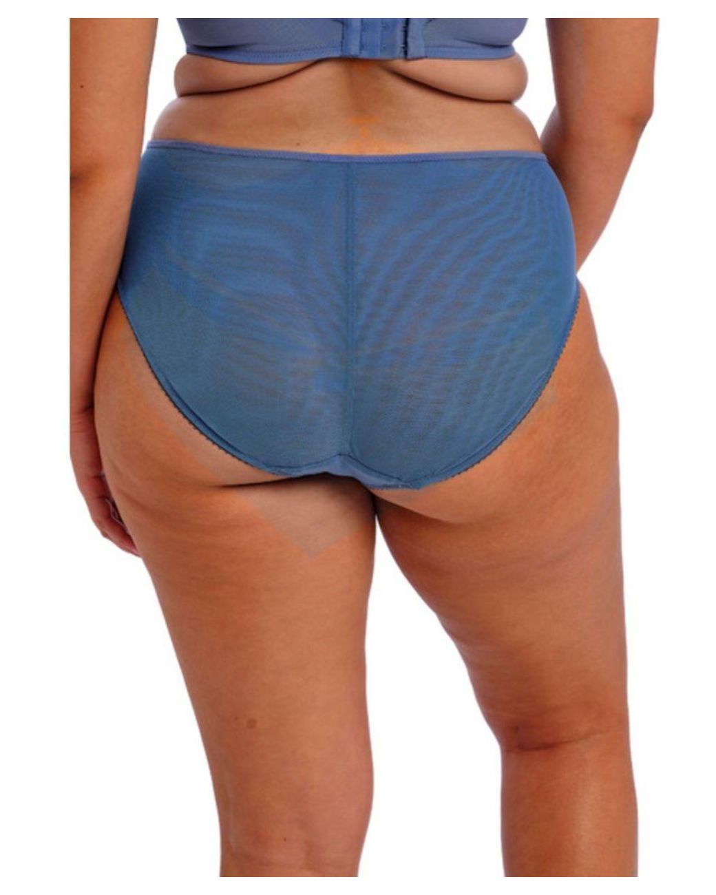 Elomi Blue Namrah High Leg Brief