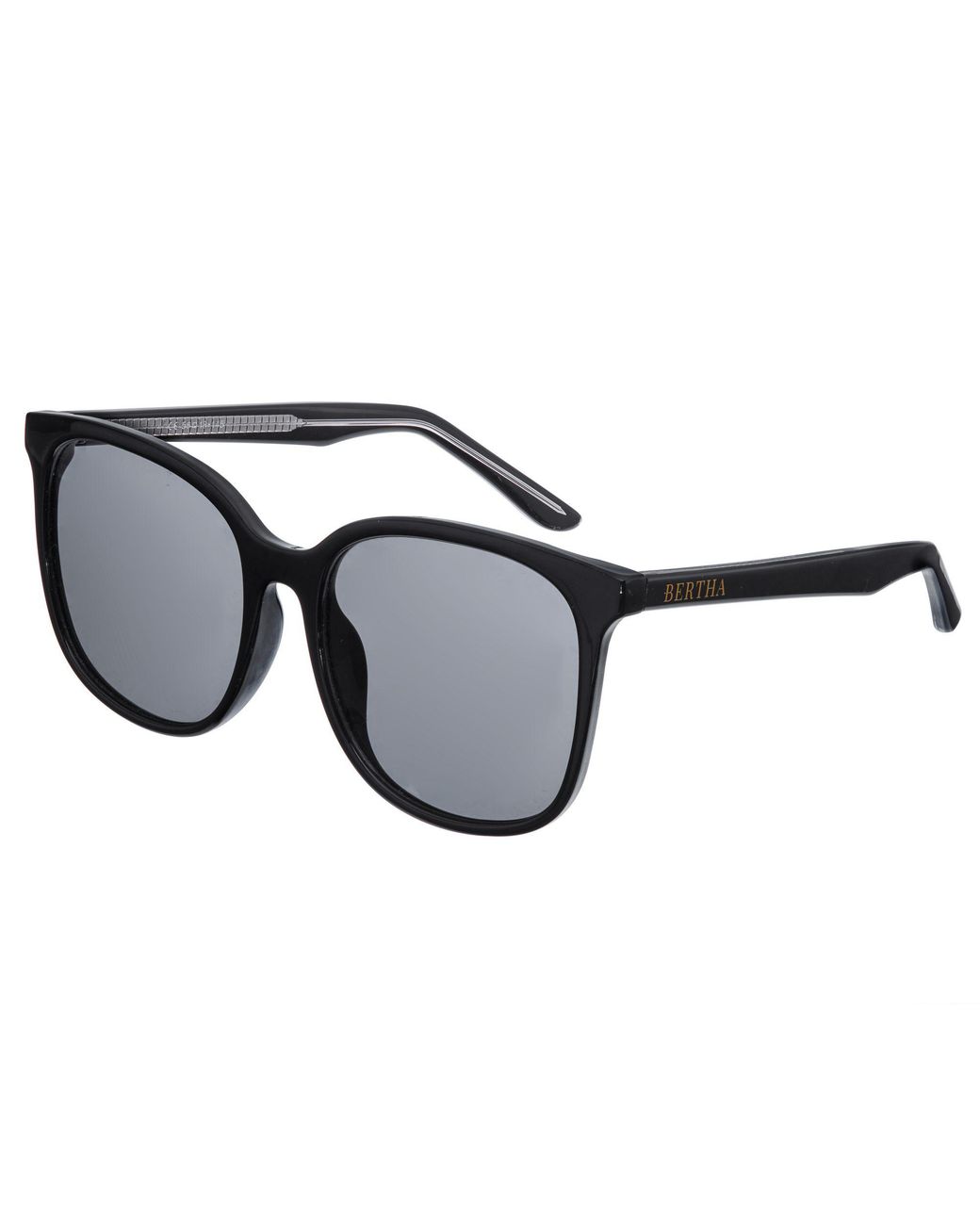 Bertha Black Avery Polarized Sunglasses