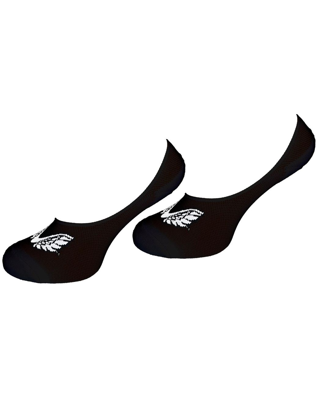 Castore Black 2-Pack Basic Hidden Socks Polyamide for men