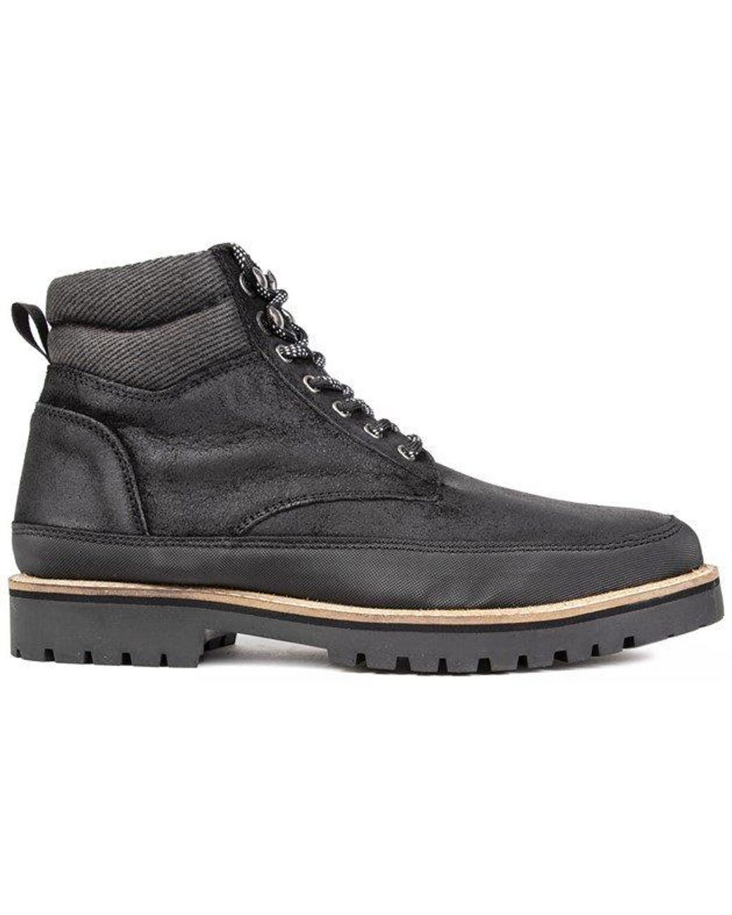 Silver Street London Black Braben Boots for men