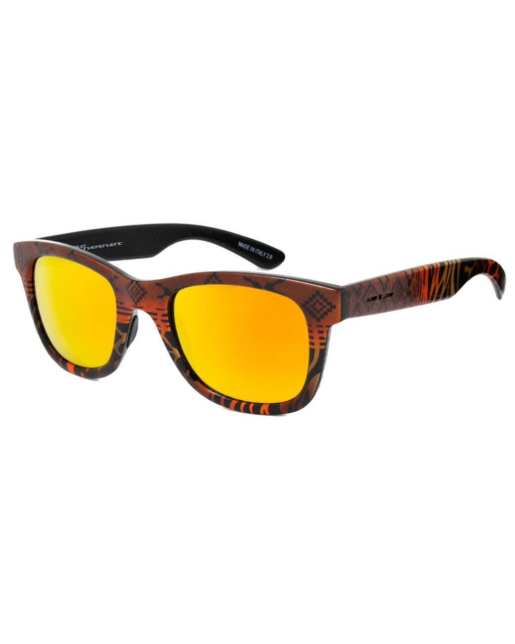 Italia Independent Yellow Sunglasses 50/20/140 Mm Acetate