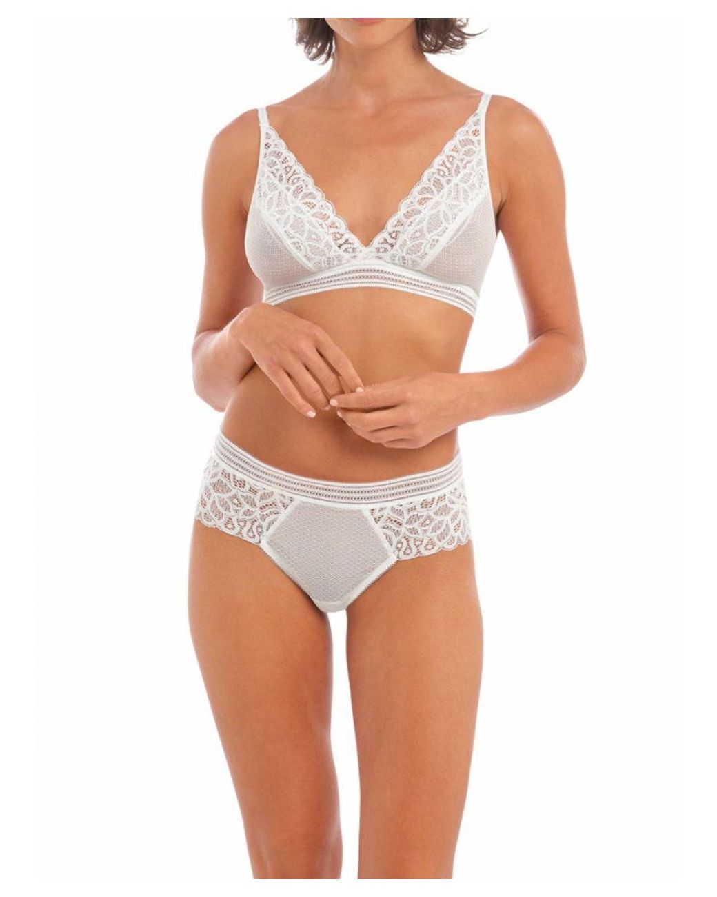 Wacoal White Raffine Bralette