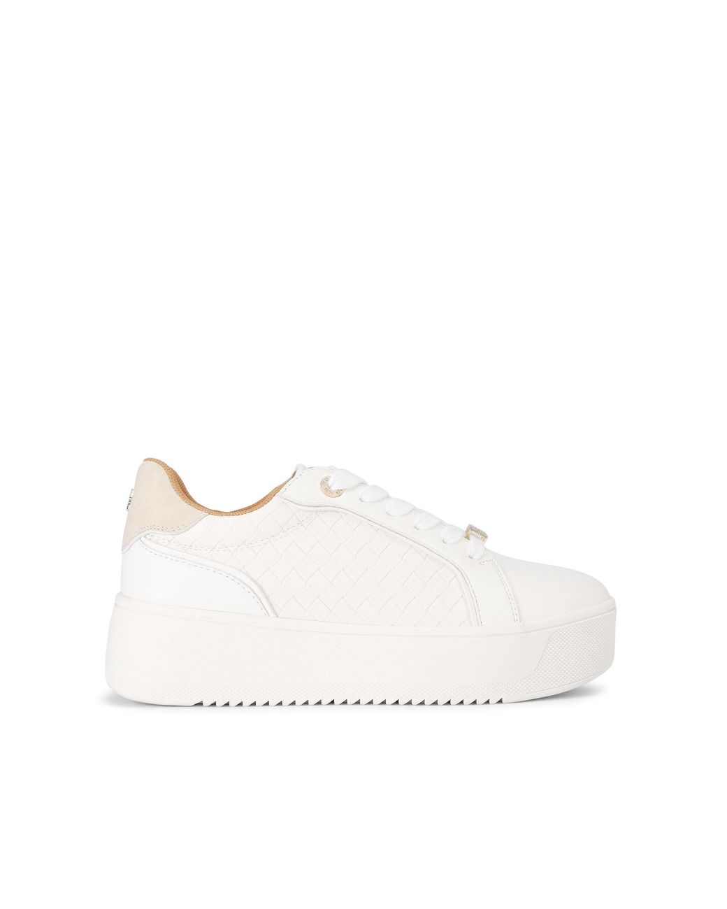 KG by Kurt Geiger White Lighter Weave Sneakers