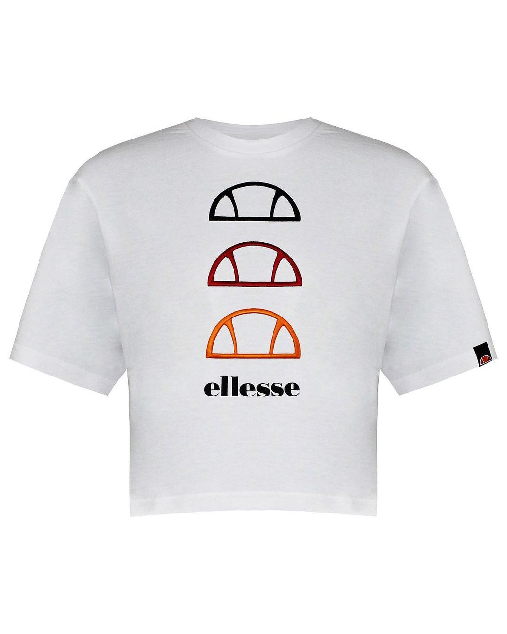 Ellesse Gray Deway Crop T-Shirt