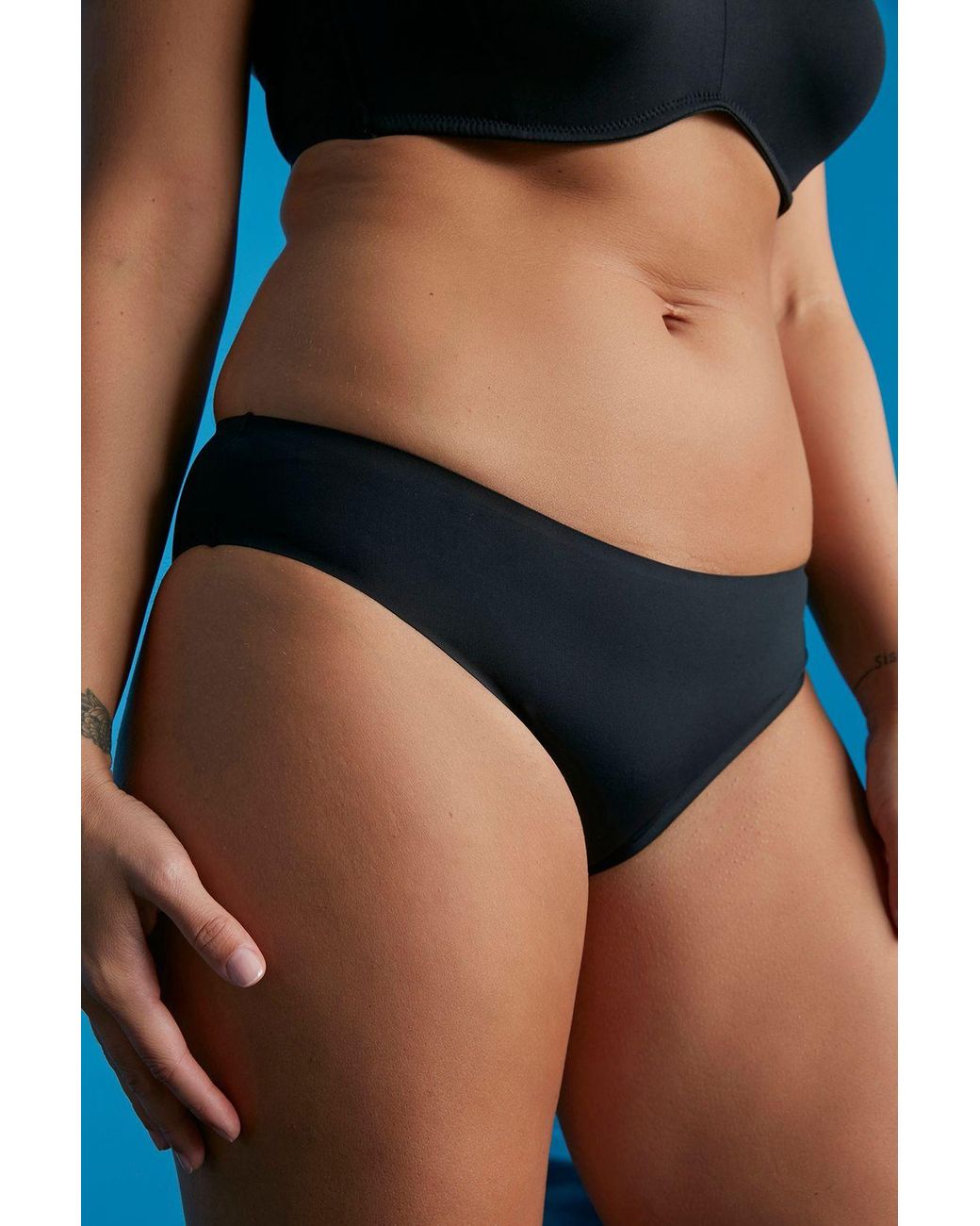 Penti Blue Mid-Waist Knit Brief