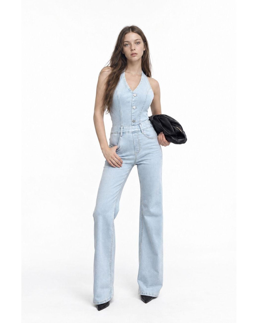 Squalo Blue Jumpsuit