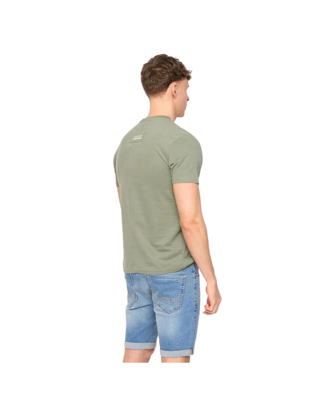 Duck and Cover Green Walpole T-Shirt Cotton for men