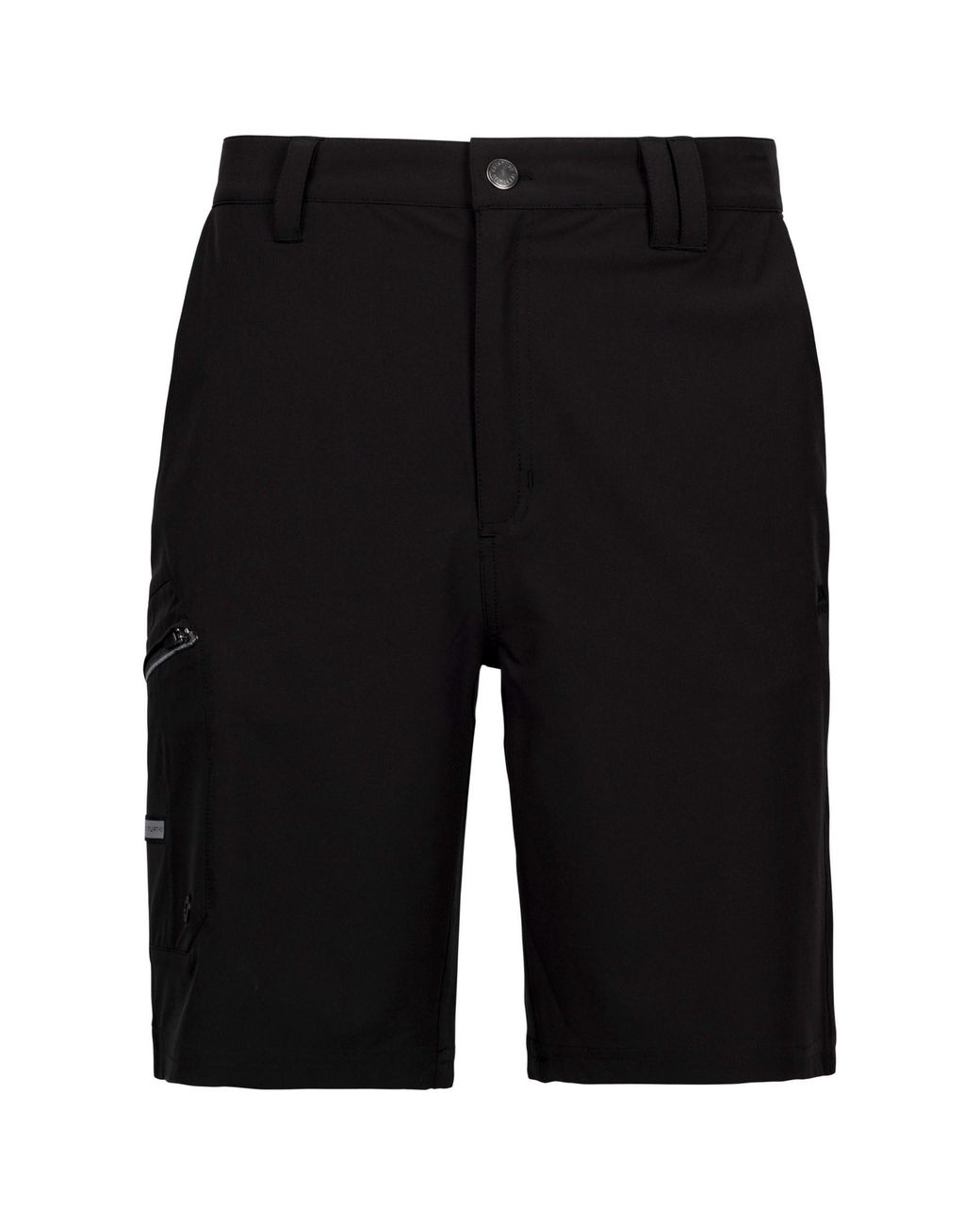Trespass Black Upwell Tp75 Casual Shorts for men