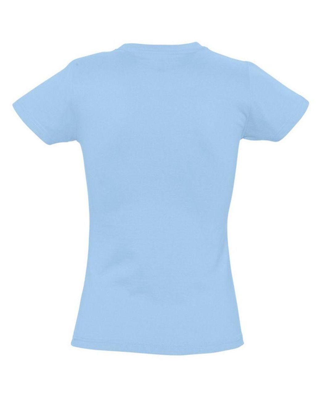 Sol's Blue Ladies Imperial Heavy Short Sleeve T-Shirt (Sky)