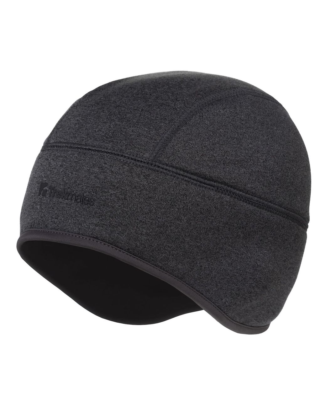 Trekmates Black Strath Beanie Fleece Warm Outdoor Hiking Walking Winter Hat for men