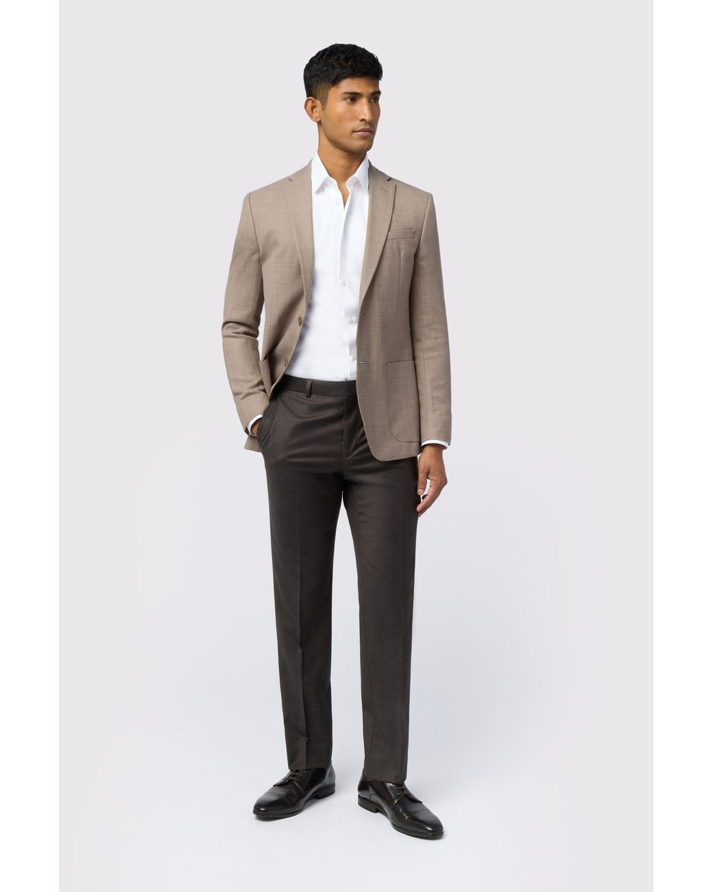 Ted Baker Natural Oram Slim Fit Structure Jacket for men