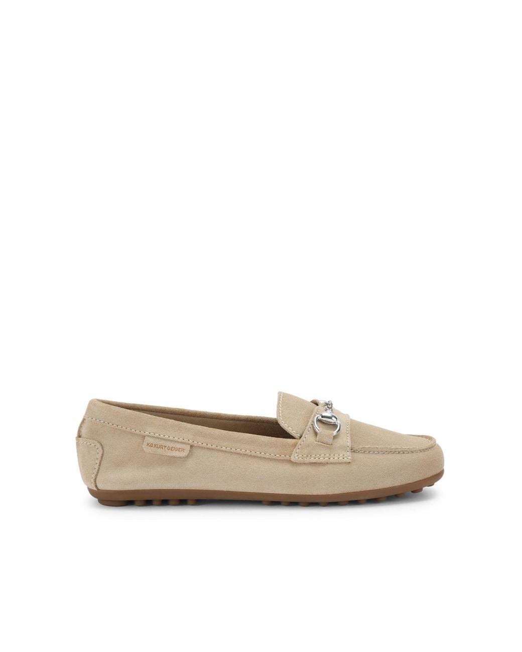 KG by Kurt Geiger Natural Suede Nellie Loafers