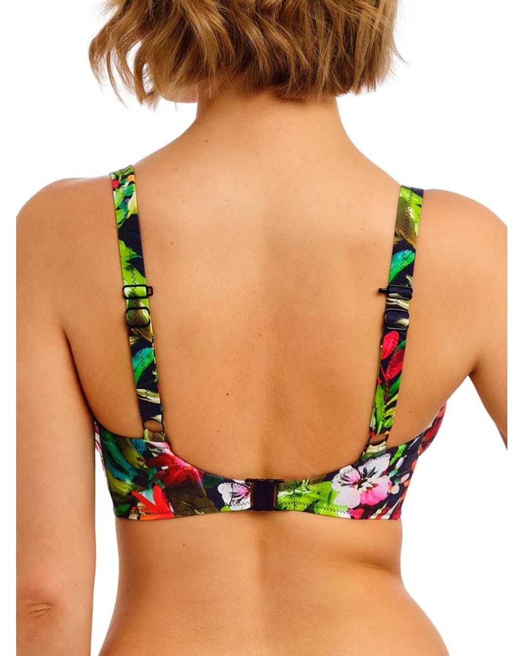 Freya Multicolor Kailua Shores Plunge Bikini Top