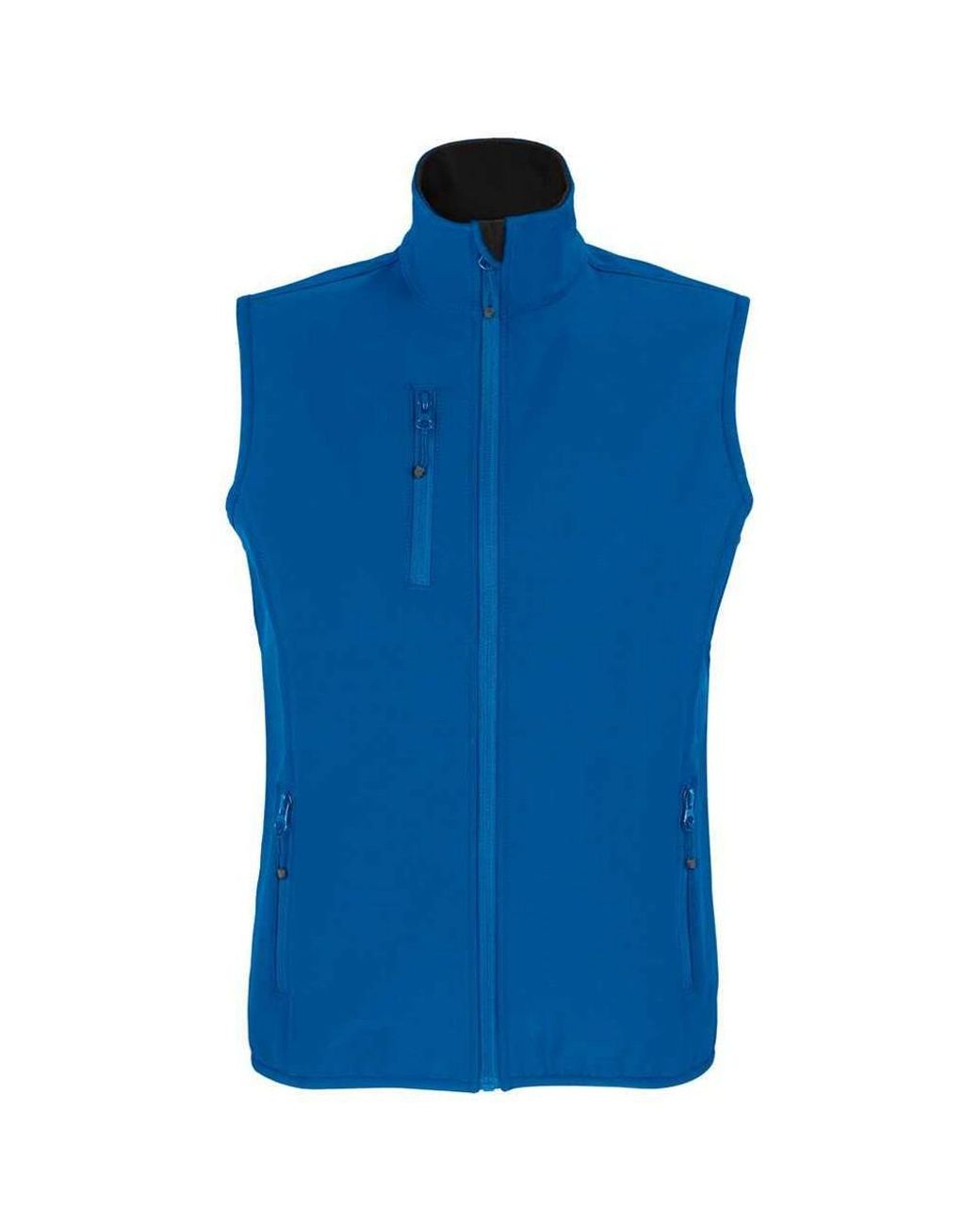 Sol's Blue Ladies Falcon Softshell Recycled Body Warmer (Royal)