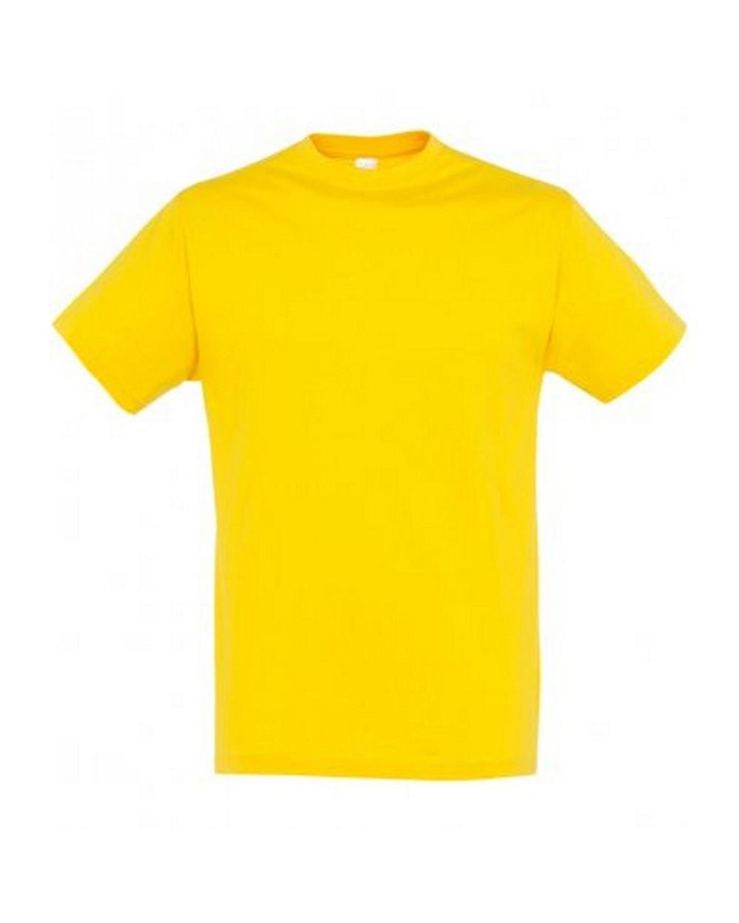 Sol's Yellow Regent Short Sleeve T-Shirt Cotton for men