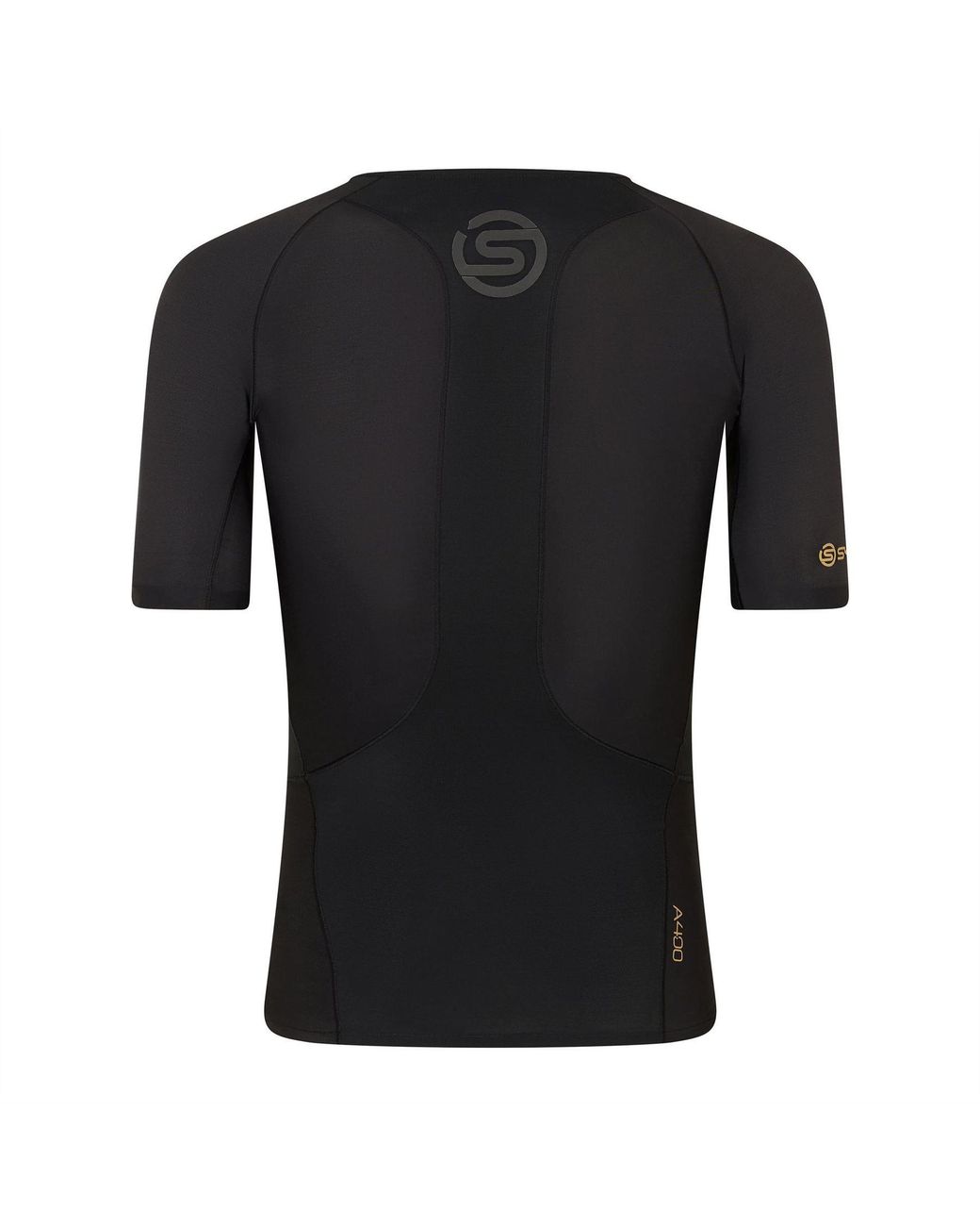 Skins Black Ss Top for men
