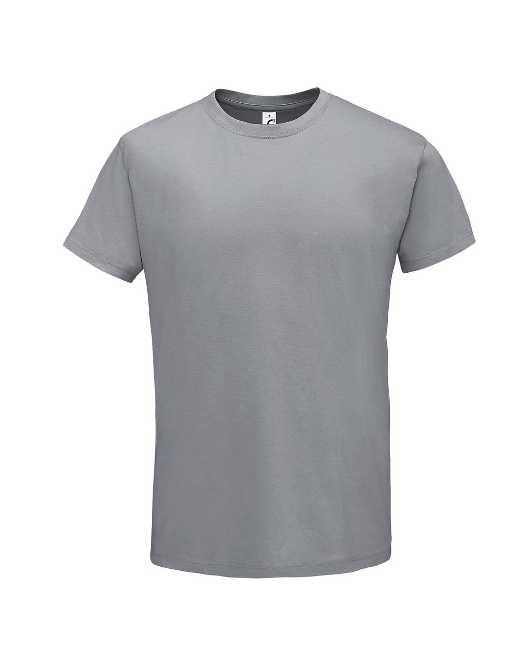 Sol's Gray Regent Short Sleeve T-Shirt (Pure) Cotton for men