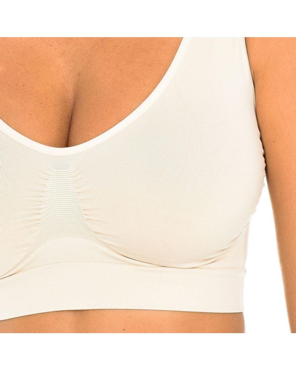 Intimidea White Bodyeffect Push-Up Effect Bra 110577