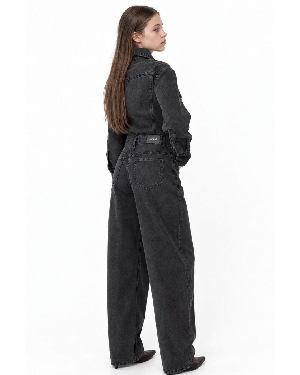 Squalo Black Jumpsuit