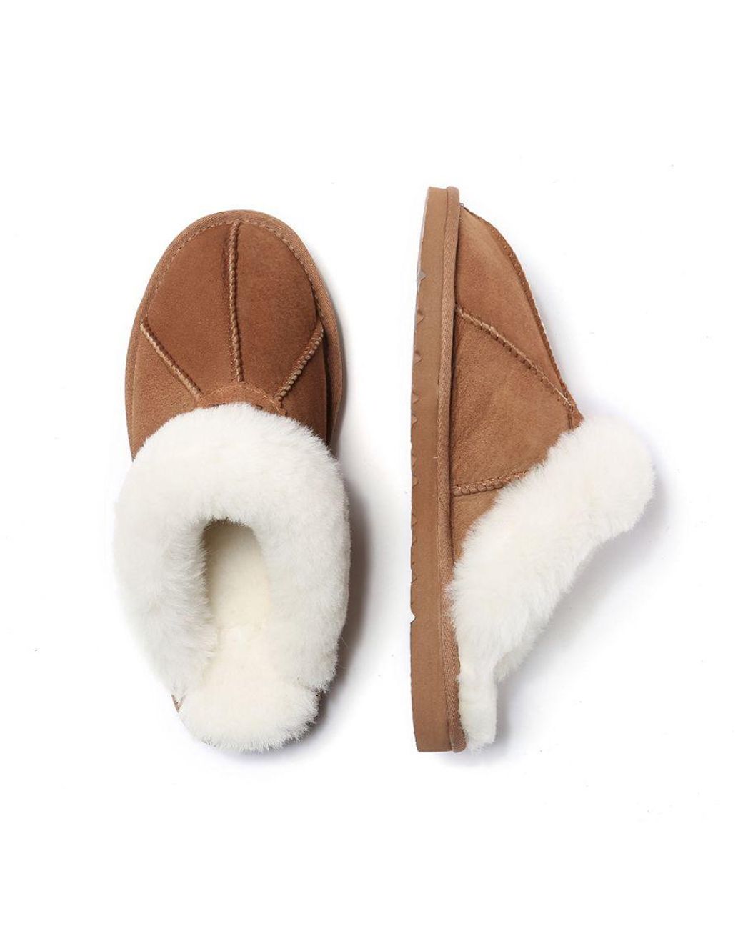 EVER AU Brown Magpie Slippers for men