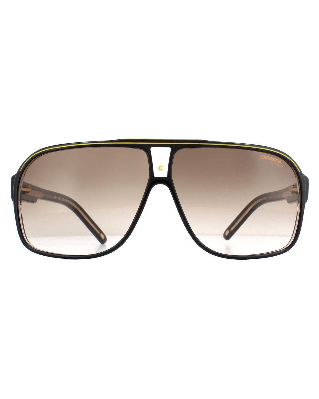 Carrera Brown Aviator Gradient Sunglasses for men