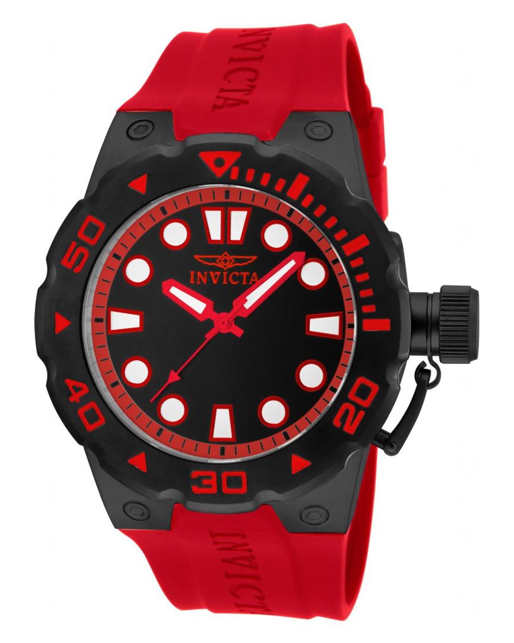 INVICTA WATCH Red In-16139 Pro Diver Watch for men
